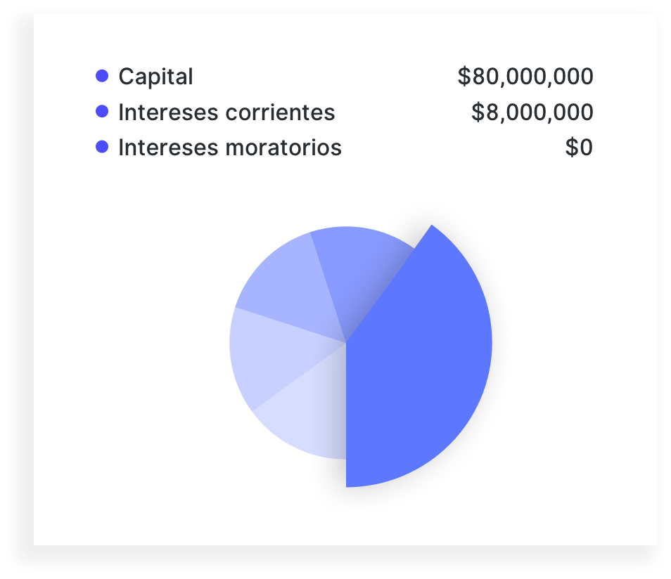 Detalles de tu crédito